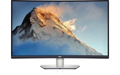 DELL Monitor 32" S3221QSA, UHD, VA, 60Hz, 4ms, 300cd/m2, 3000:1, zakrivljeni, crno/sivi
